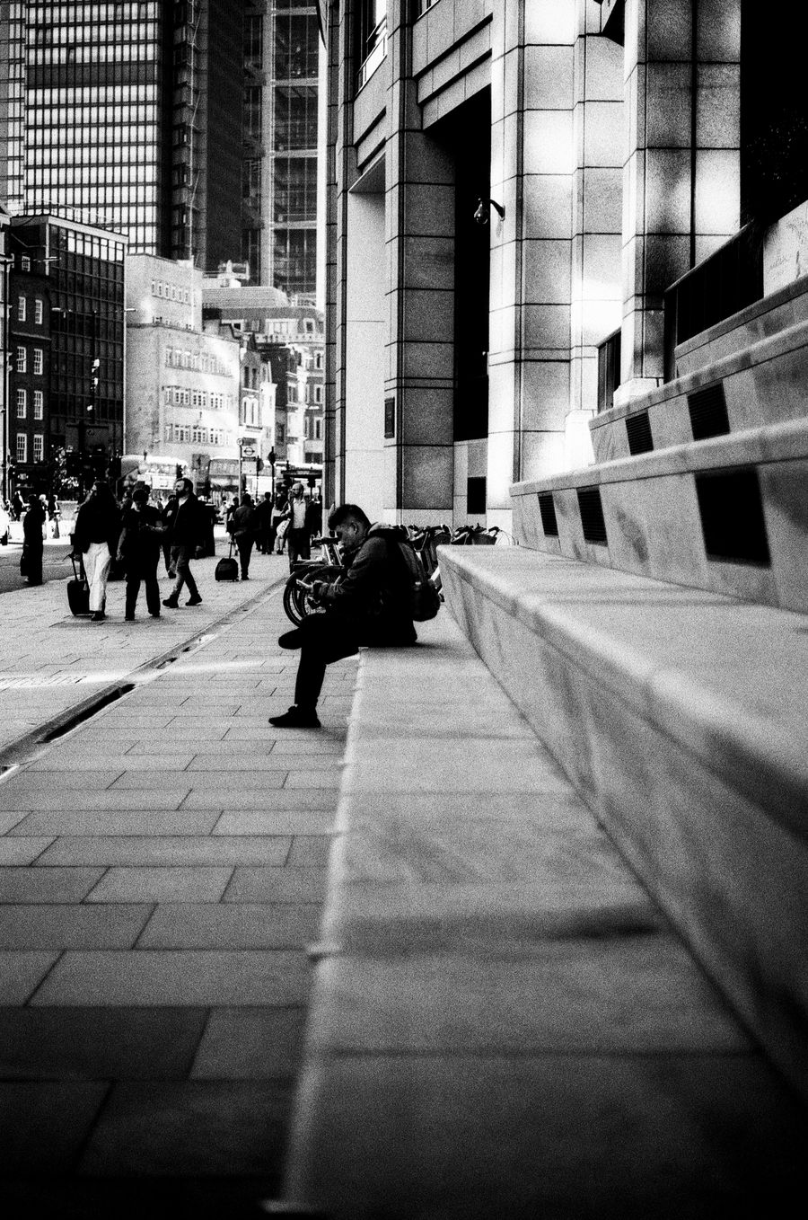 Man on Step