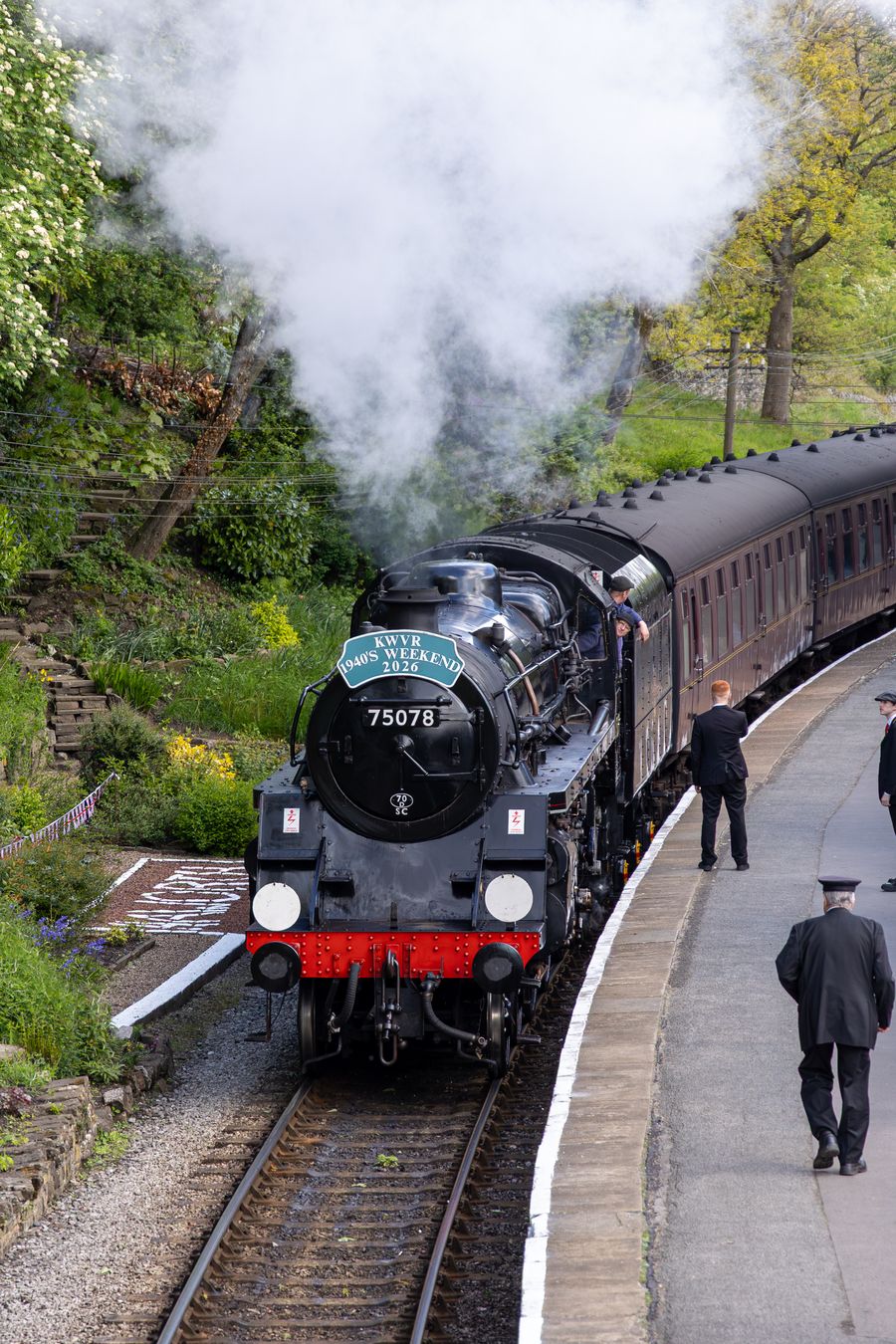 Steam Train Haworth 