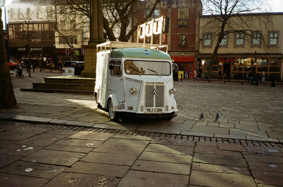 An Old French Van