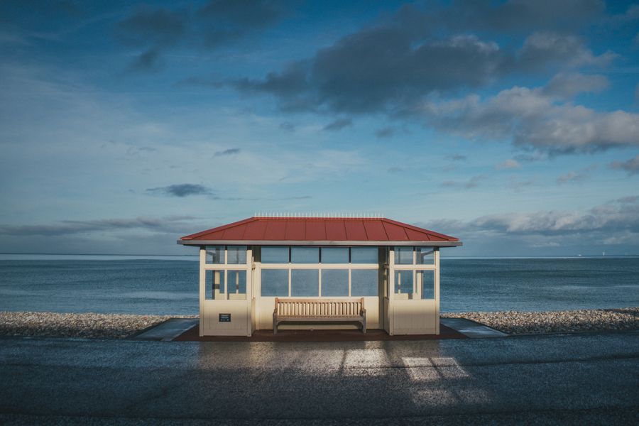 Partial ocean view