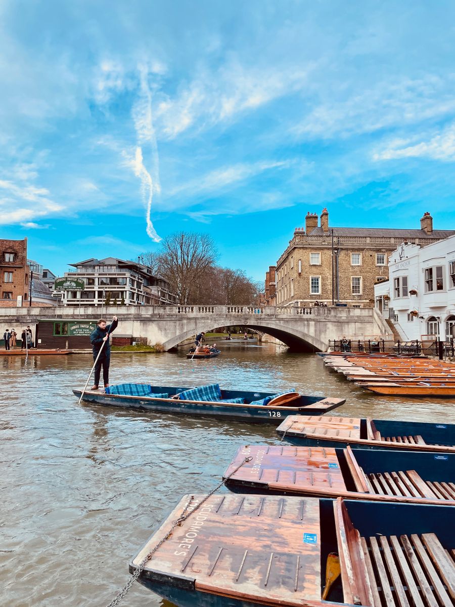 Punting in Cambridge
