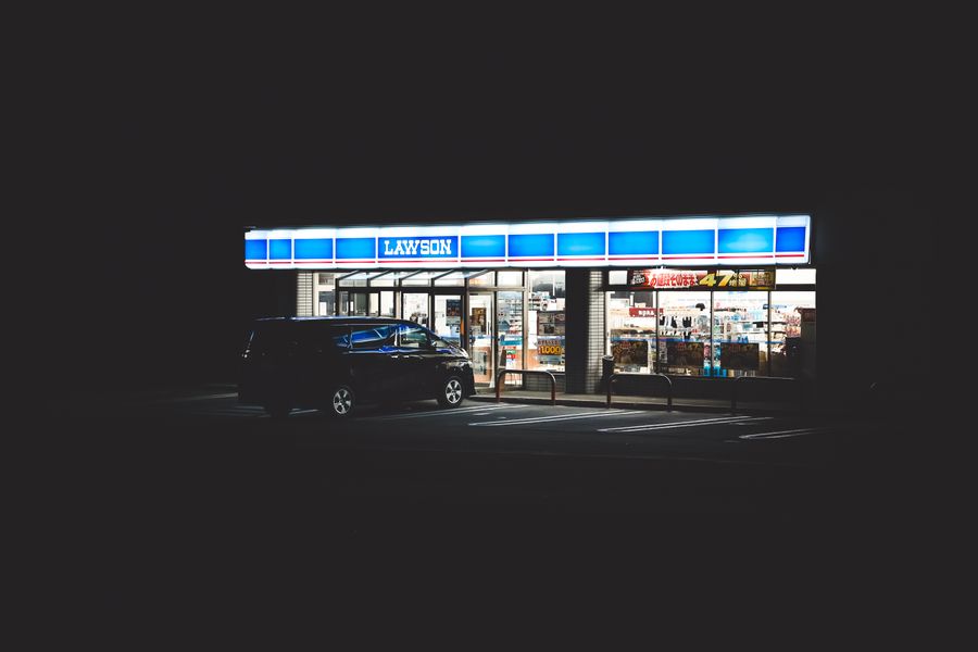 Convenience store in Japan