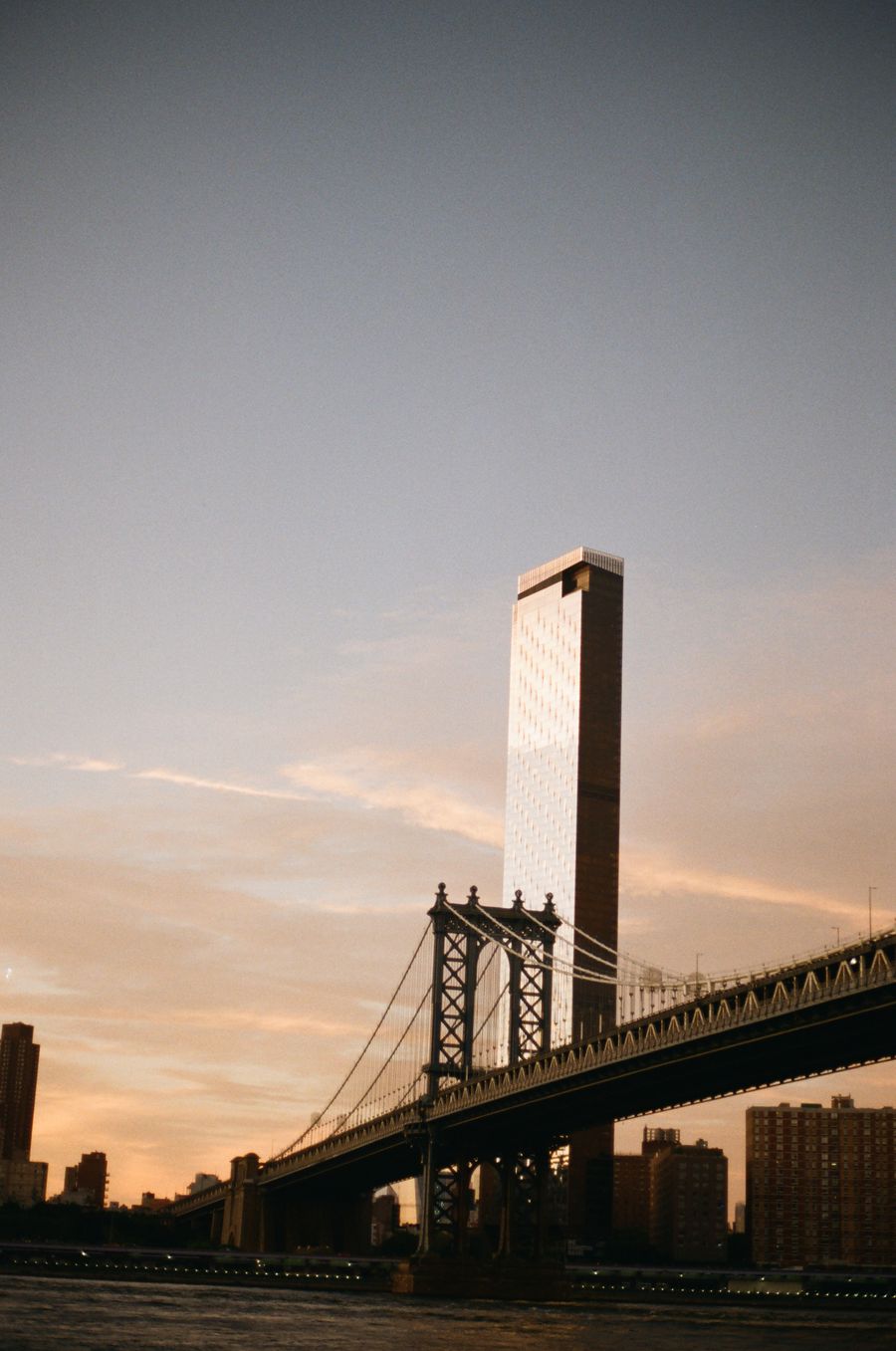 New York at dusk