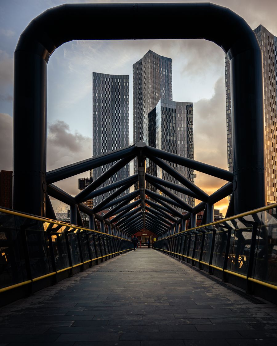 Sunset Deansgate