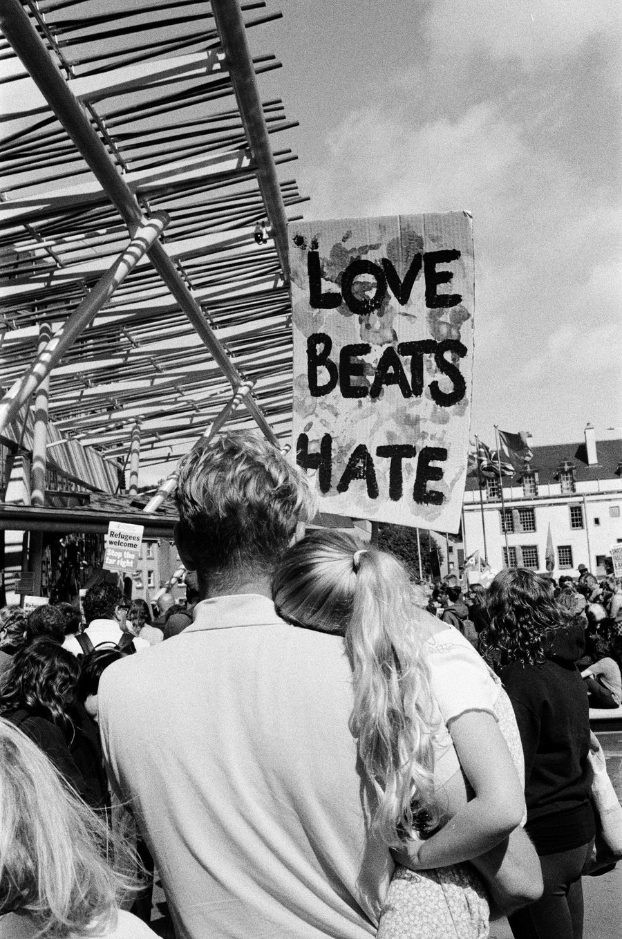 LOVE BEATS HATE
