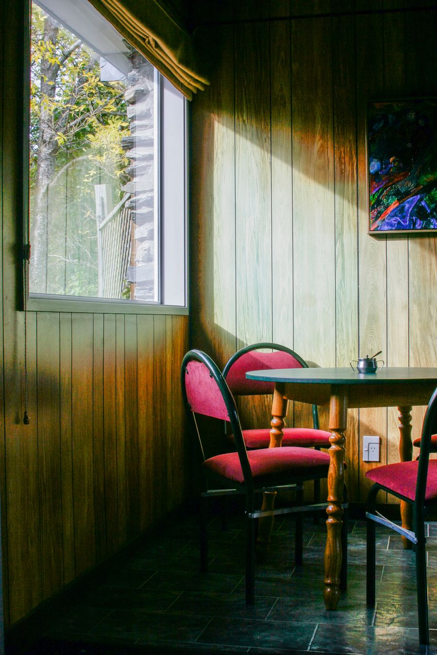 Quiet corner for a coffee | colour | cafe scene