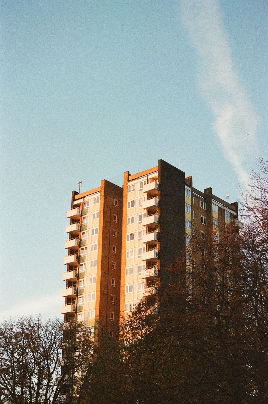 Golden Hour Tower Block