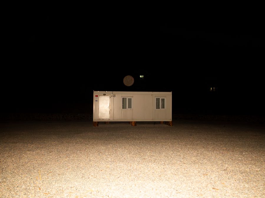 Ekincik bay by night