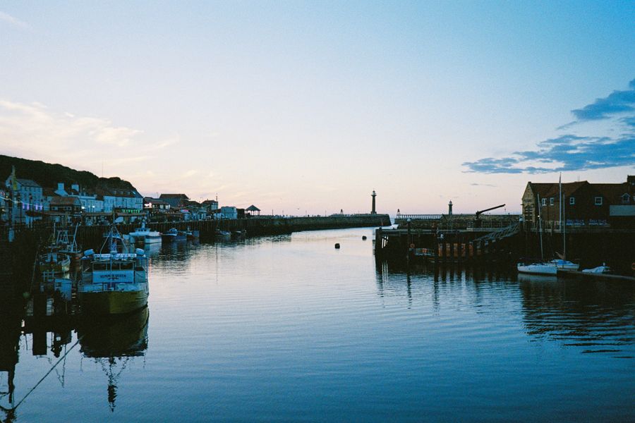 Blue Water in Whitby