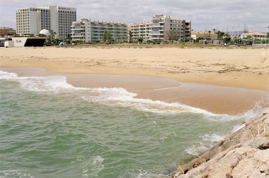 Sandy beach in Portugal