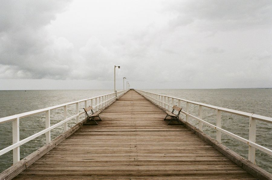 On the boardwalk