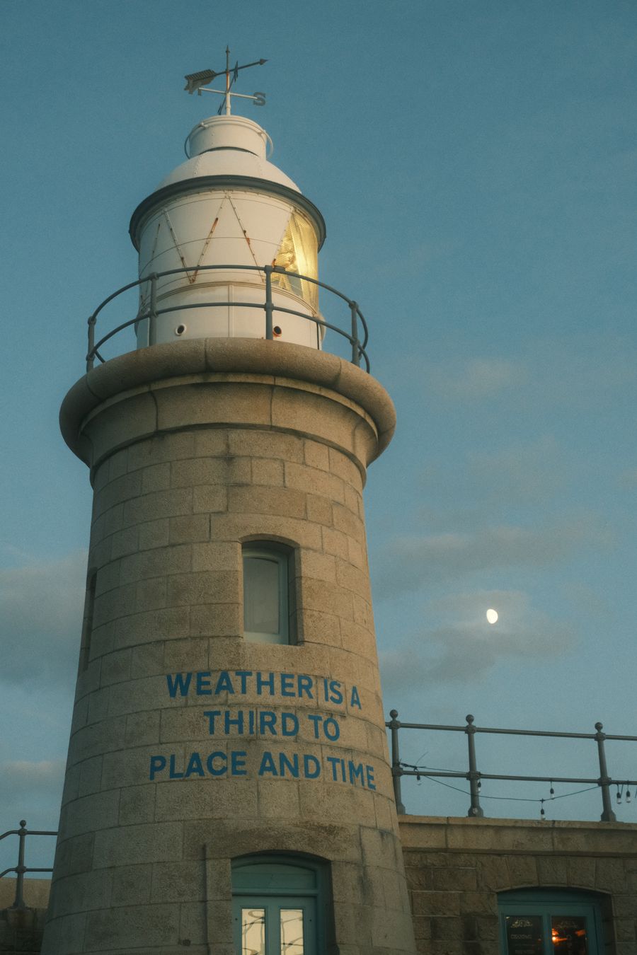 Lighthouse at dusk