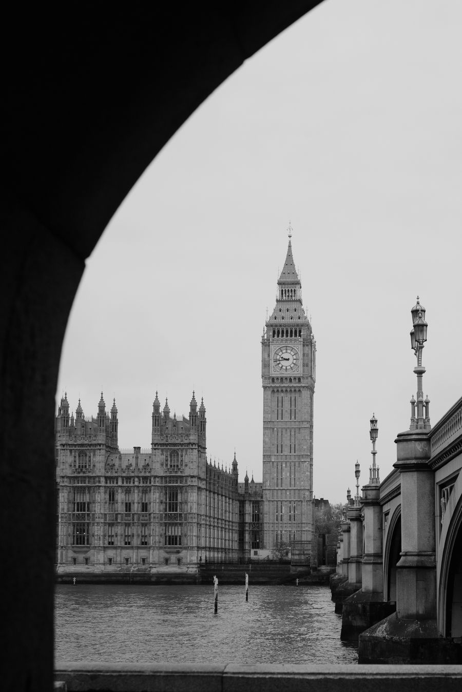Big Ben - B&W