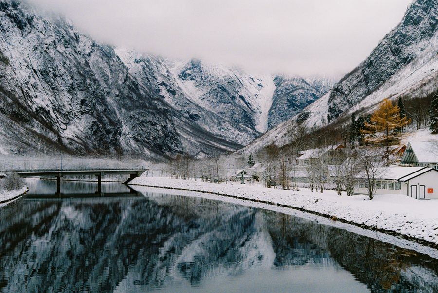 Gudvangen in Landscape