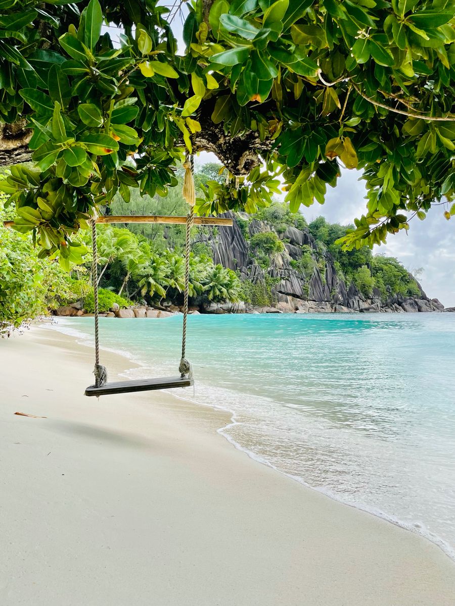 Swinging in Seychelles