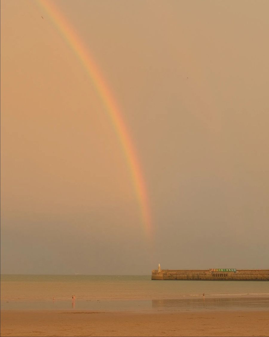 Rainbow at the Beach