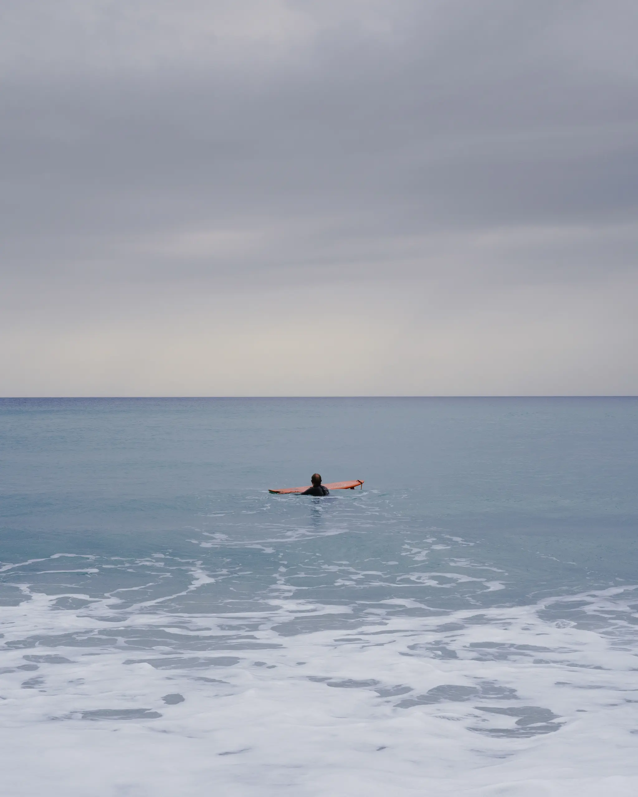 90% of surfing is waiting for something gnarly to happen