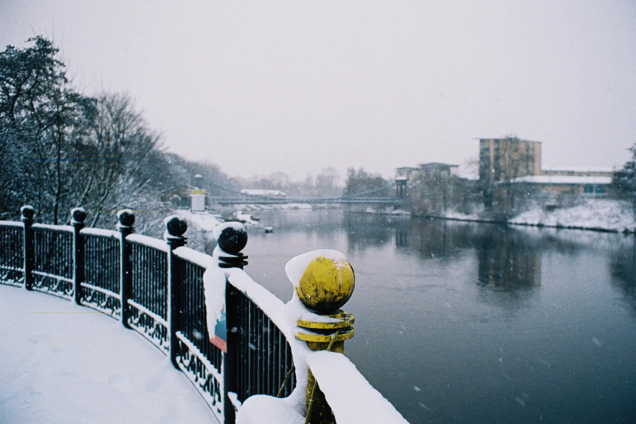 Snowy Glasgow on Film