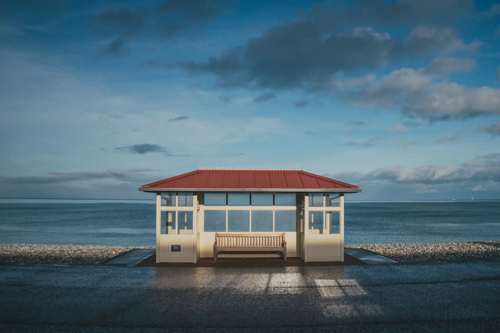 Partial ocean view