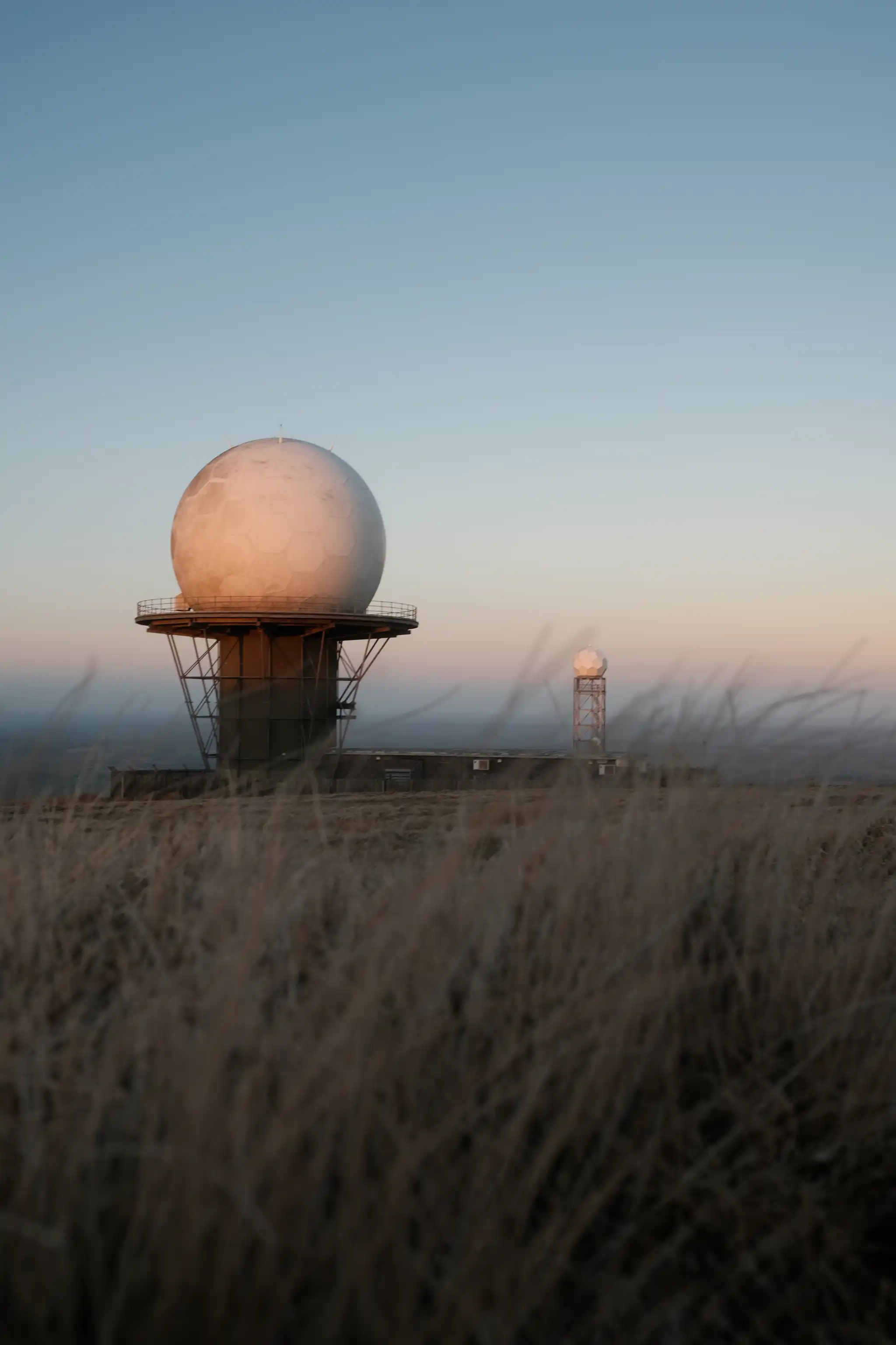 Radars at dusk 