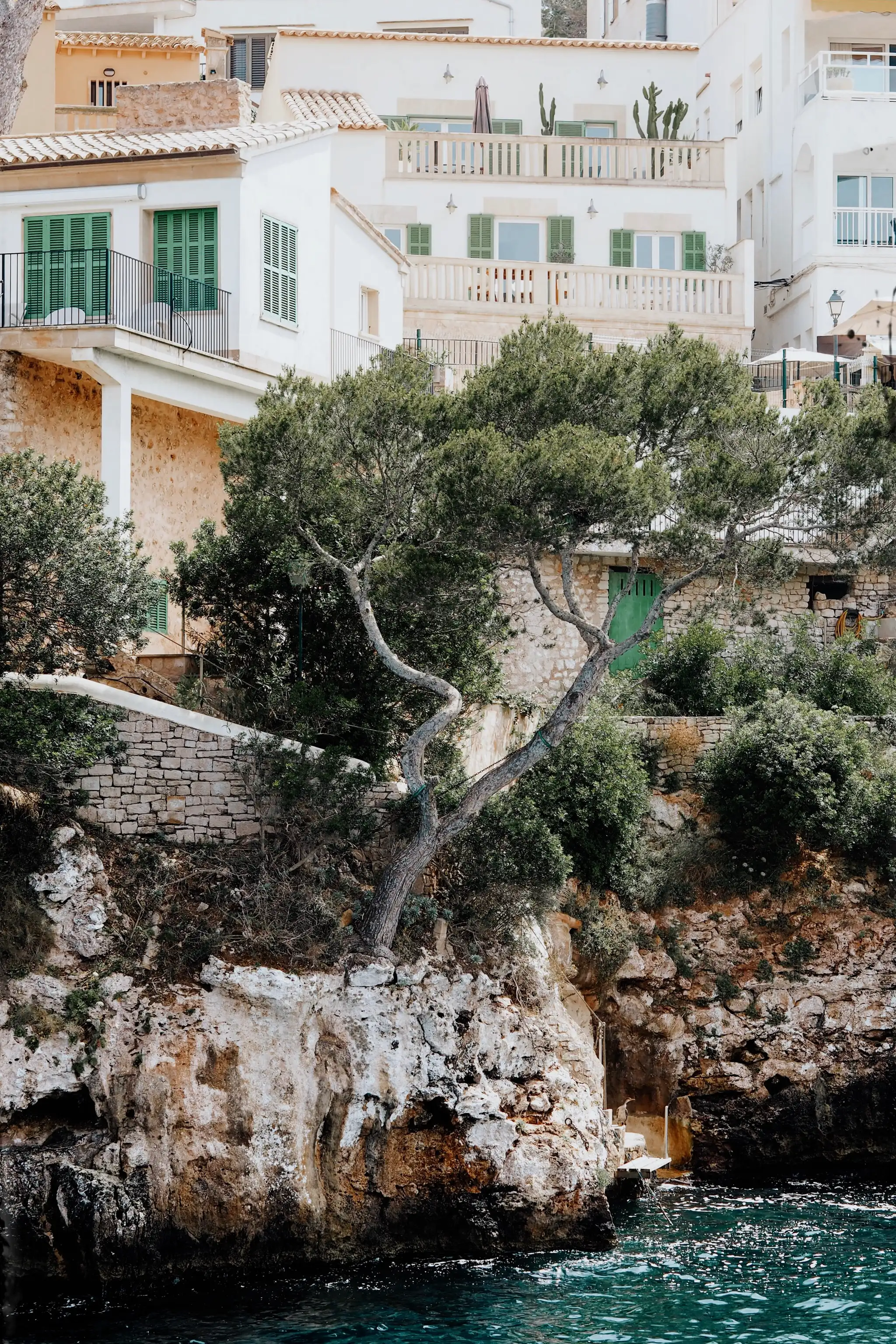 Cala Figuera by sea