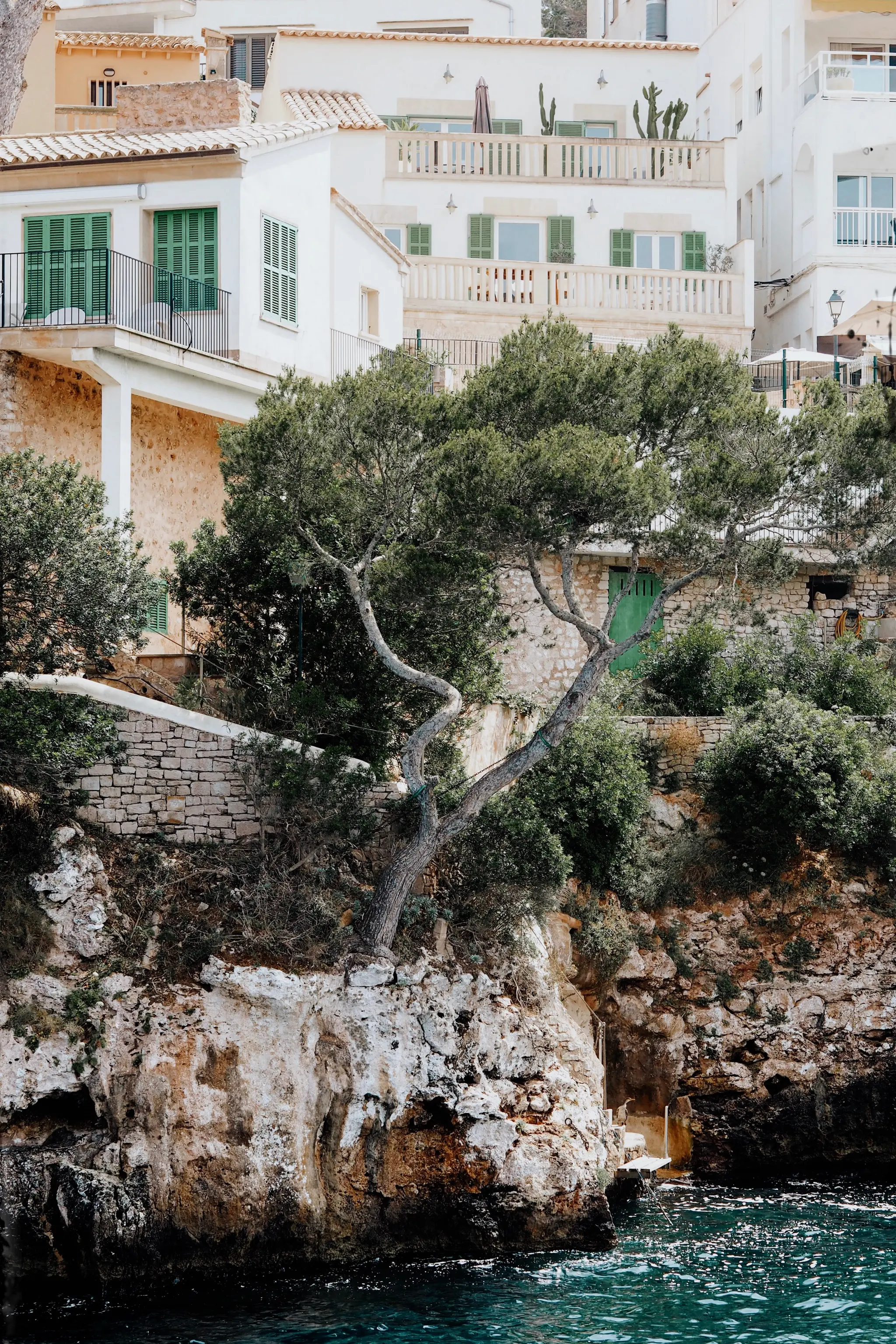 Cala Figuera by sea