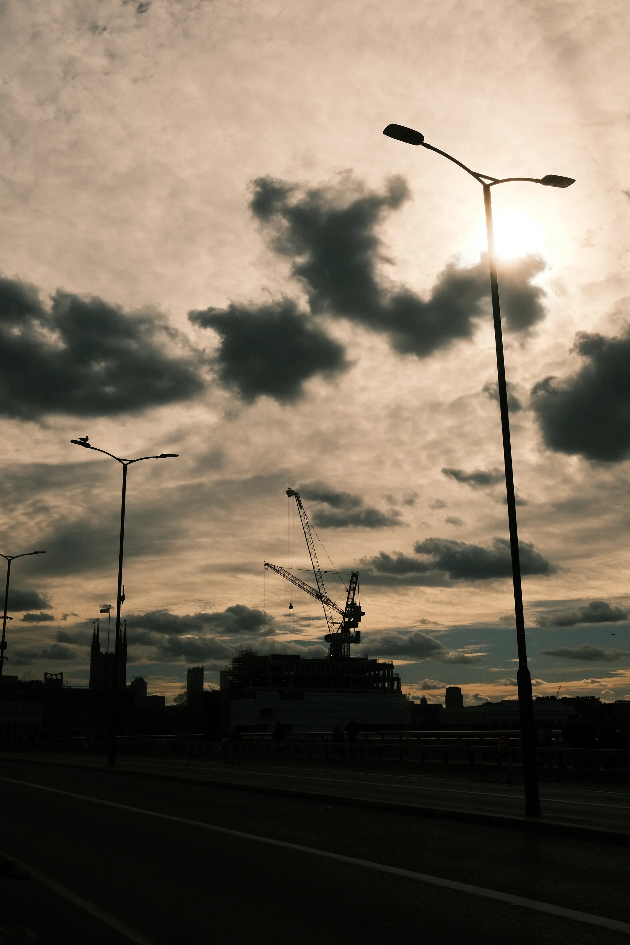it's always cranes with this place