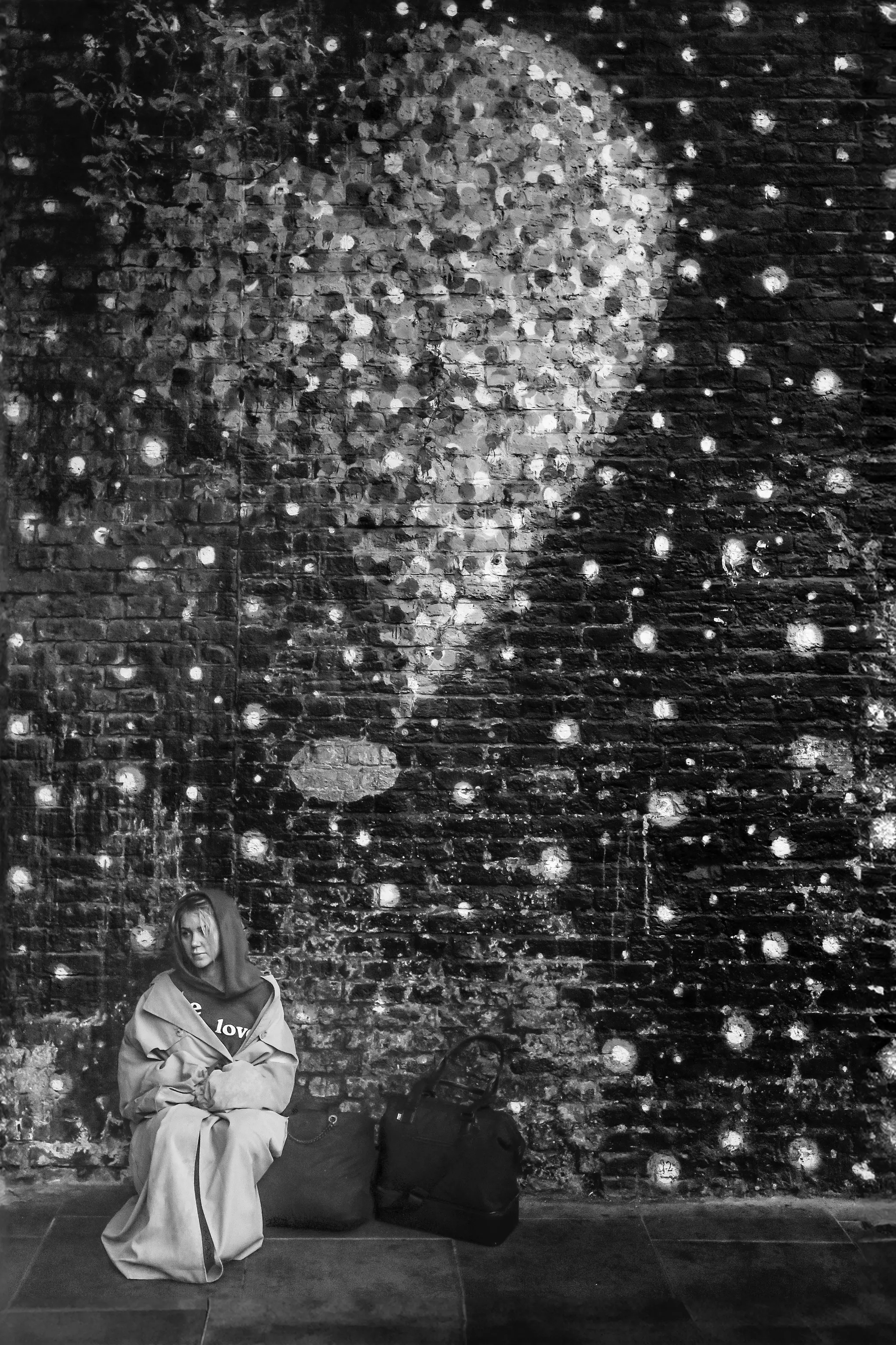 'Sitting alone'