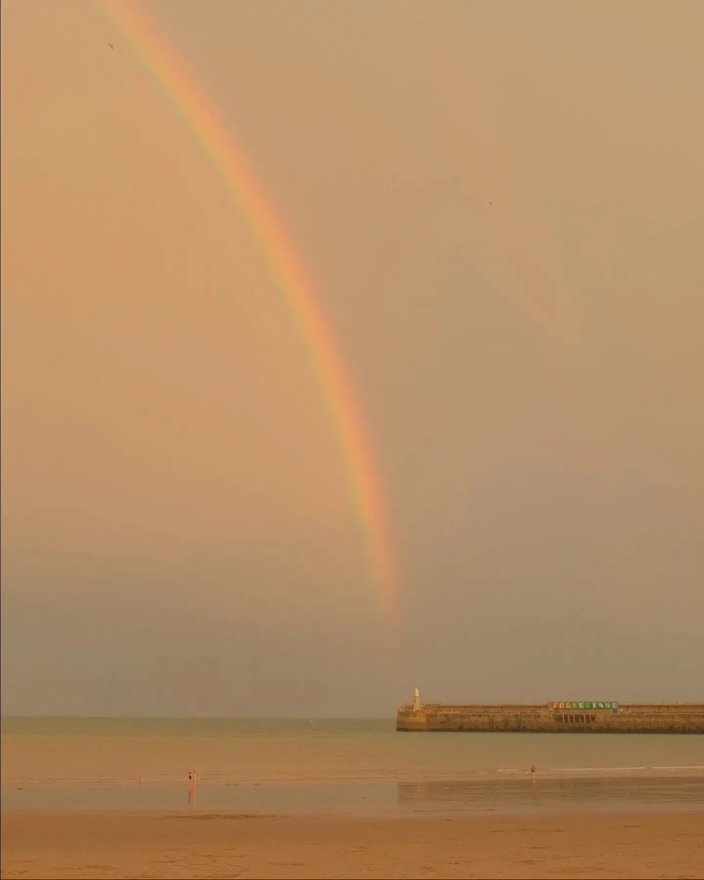 Rainbow at the Beach