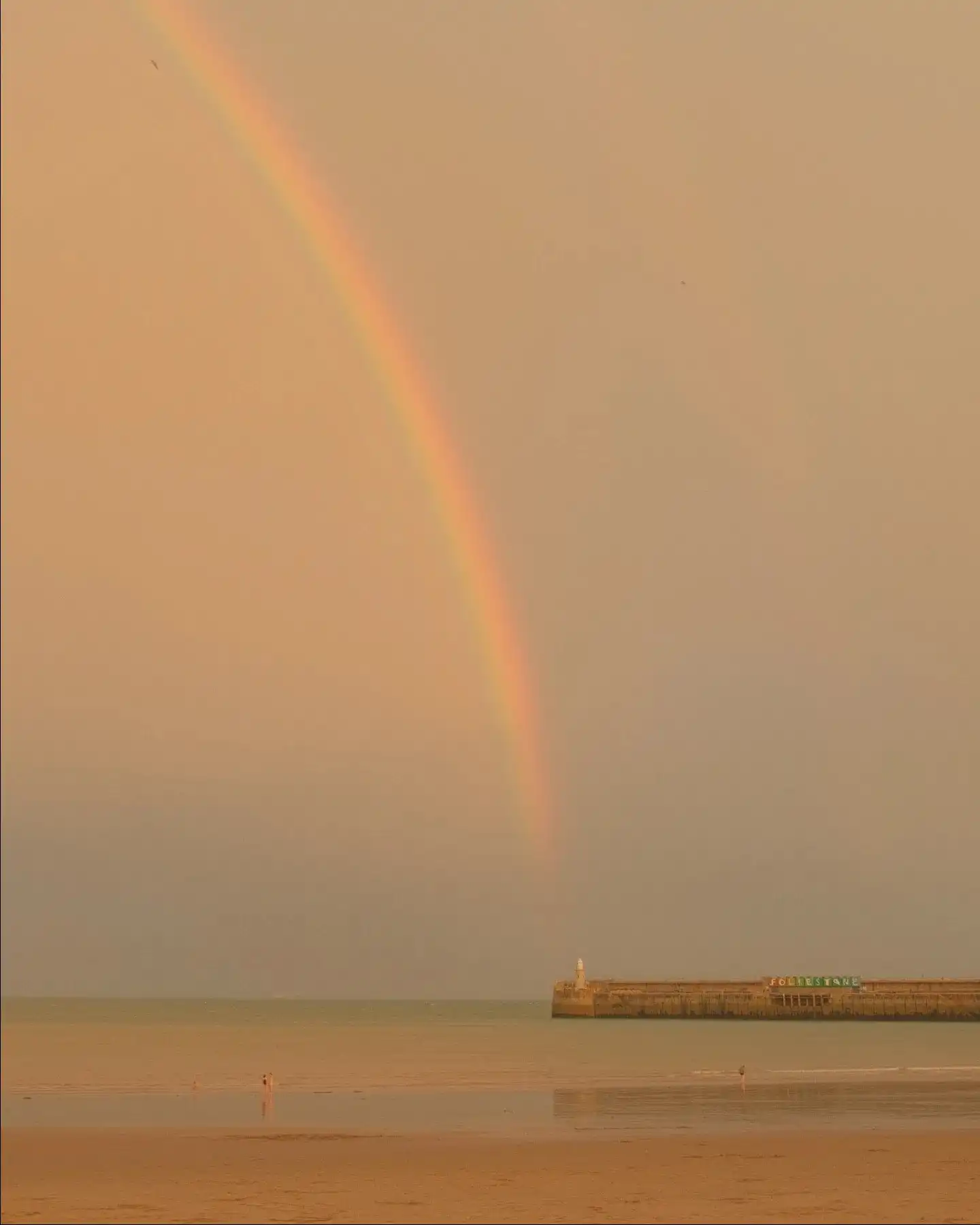 Rainbow at the Beach